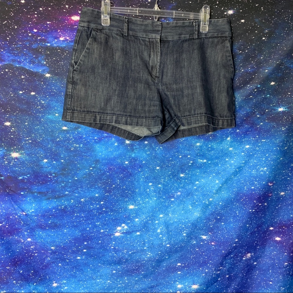 Loft- Dark Blue Denim Shorts size 4